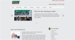 Desktop Screenshot of curry-printing.com